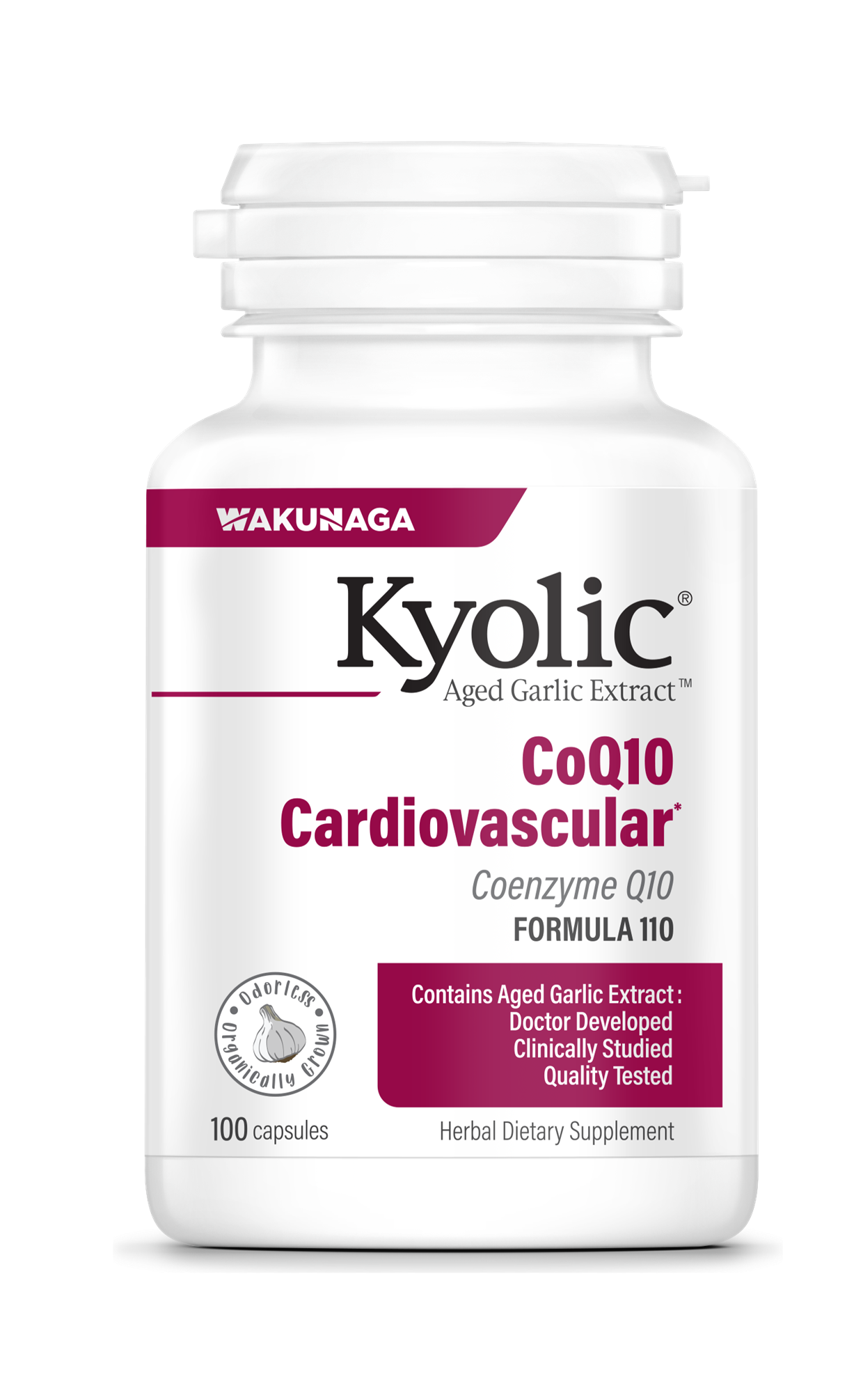 Kyolic CoQ10 Cardiovascular, 100 caps